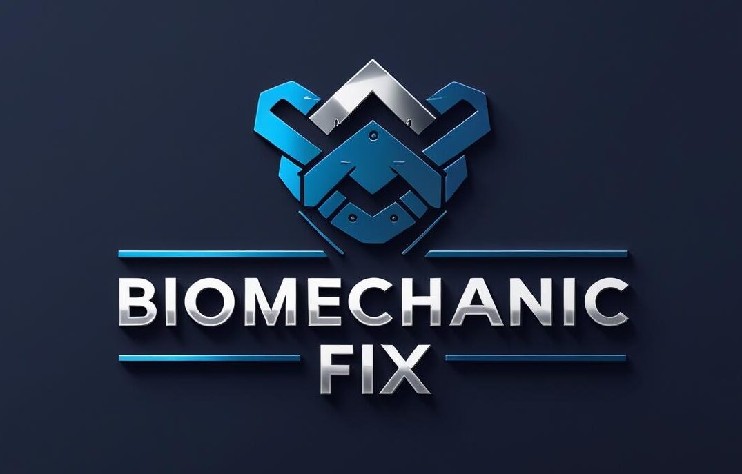 Crie um logo para a minha marca Biomechanic Fix